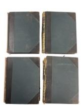 Twentieth Century Vintage 1910 Encyclopedia Hardcover Book Collection Lot
