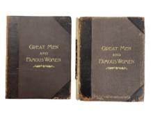 Great Men and Famous Women Vintage Hardcover Books