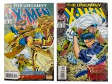 Uncanny X-Men #312 & #312 Marvel Comic Books
