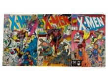 X-Men #1-3 1991 Marvel Comic Books