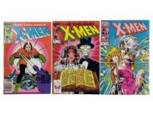 Uncanny X-Men #179 #182 & #214 Marvel Comic Books