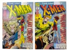 X-Men #316 & #317 Marvel Comic Books