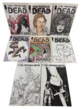 Walking Dead Sketch Variant Comic Book Lot