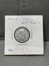 AU 1943 Steel War Cent