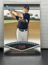 Freddie Freeman 2011 Bowman Finest Futures Insert #FF10
