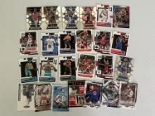 Lot of 25 MLB NFL NBA Sports Cards - Watson, Springer, Wilkens, Drexler, Siakam