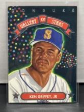 Ken Griffey Jr. 1992 Donruss Triple Play Gallery of Stars Insert #GS-8