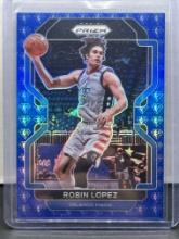 Robin Lopez 2021-22 Panini Prizm NBA 75th Blue Prizm Parallel #34