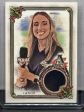 Sarah Langs 2023 Topps Gypsy Queen Memorabilia Patch Insert #AGRA-SL