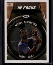 Mark Andrews 2018 Sage Premier Draft In Focus Rookie #115