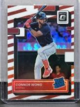 Connor Wong 2022 Panini Donruss Optic Freedom (#34/46) Prizm Rated Rookie RC #82