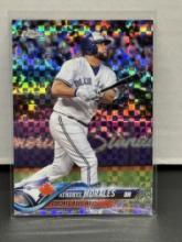 Kendrys Morales 2018 Topps Chrome X-Fractor Refractor #85
