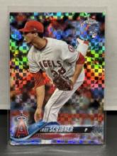 Troy Scribner 2018 Topps Chrome X-Fractor Refractor Rookie RC #164