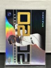 Kyle Lewis 2020 Topps Chrome Decade's Next 2020 Refractor Rookie RC Insert #DNC-19