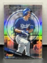 Corey Seager 2015 Bowman's Best Top Prospects Refractor #TP-1