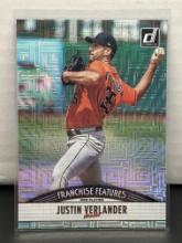 Justin Verlander Forrest Whitley 2019 Panini Donruss Franchise Features Vector Insert Parallel #FF6