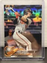 Chance Sisco 2018 Topps Chrome Rookie RC Refractor #133