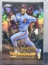 Bryce Harper 2023 Topps Chrome Technicolor Refractor Insert #TT-24