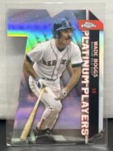 Wade Boggs 2021 Topps Chrome Platinum Players Die Cut Refractor Insert #CPDC-20