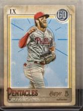 Bryce Harper 2021 Topps Gypsy Queen Pentacles Tarot of the Diamond Insert #TOD-14