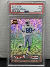 Michael Irvin 1994 Pacific Marquee Prisms PSA 9 MINT #15