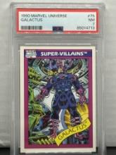 Galactus Super Villians 1990 Marvel Universe PSA 7 NM #75