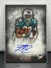 Lamar Miller 2012 Topps Inception Rookie RC Auto #108