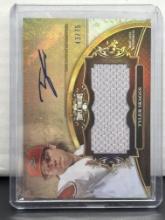 Tyler Skaggs 2013 Topps Triple Threads Sepia (#43/75) Game Used Mem Patch Auto #UAJR-TS1