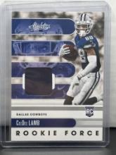 CeeDee Lamb 2020 Panini Absolute Rookie Force RC Patch #6