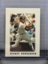 Rickey Henderson 1988 Topps League Leaders Mini Subset #26
