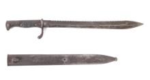 Imperial German Butcher Blade Sawback Bayonet M1898