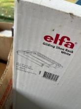 3 NIB Elfa Shoe Gliding Racks