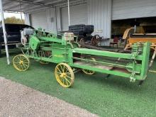 Early 1920's JD Stationary Baler with Overhauled Motor