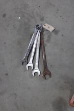 Set of 4 Combination Wrenches - 1 1/2", 1 5/8", 1 3/4", 1 7/8"