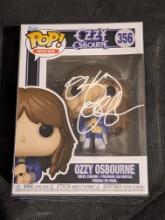 Ozzy Osbourne autographed funko pop figure with coa