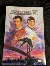 William Shatner 11x17 autographed photo with JSA COA /witnessed