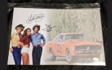 Tom Wopat 11x17 autographed photo with JSA COA/witnessed