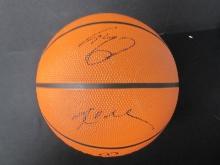 Shaq & Kobe Signed Basketball Heritage COA