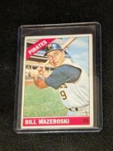 1966 TOPPS #210 BILL MAZEROSKI BASEBALL CARD PITTSBURGH PIRATES