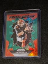 2023 Panini Prizm Football Joe Burrow #PB-1 Green Prizm Prizm Break