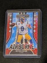 2023 Matthew Stafford Panini Rookies & Stars Airborne Xfractor insert