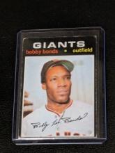 1971 Topps Baseball Card Bobby Bonds San Francisco Giants