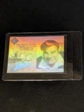BABE RUTH LOU GEHRIG NEW YORK YANKEES TWO-SIDED GOLD HOLOGRAM CARD