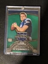 112/299 SP 2008 Bowman Sterling - Kevin O'Connell - RC jersey green insert