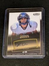 Lorenzo Doss A61 signed autograph auto 2015 Sage HIT Football Trading Card