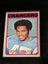 1972 Topps JEFF QUEEN #117 San Diego Chargers