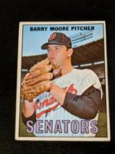 1967 Topps #11 Barry Moore Washington Senators Vintage Baseball Card