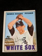 1967 Topps Vintage #52 Dennis Higgins Chicago White Sox Baseball Card