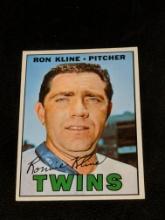 1967 Topps #133 Ron Kline Minnesota Twins MLB Vintage Baseball Card