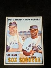 1967 Topps #143 Pete Ward / Don Buford Chicago White Sox MLB Vintage Baseball